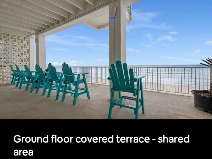 Couples Getaway, Honeymoon Sweet, Perfectly Cozy Beach Front Condo With Kitchen, Pool, Free Parking,Check-In At Door Panama City Beach Exterior photo